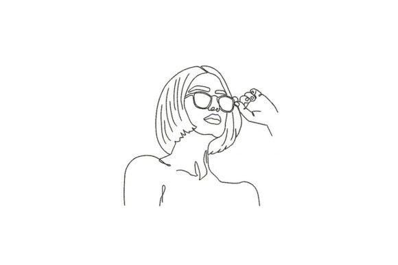 A Woman with Glasses: A Designer’s First Look at a Versatile Freebie