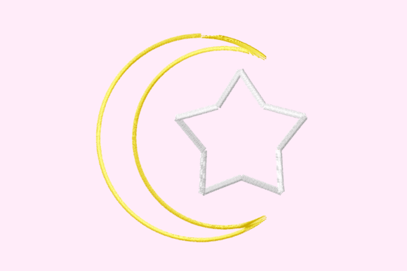 Applique Crescent Moon and Star: A Craft Fair Review