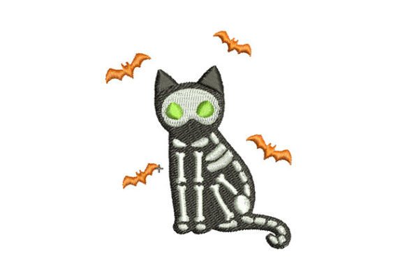 Cat Halloween Embroidery Design Review
