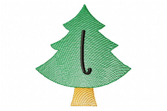 Christmas Tree Letter L: An Embroidery Designer's Review