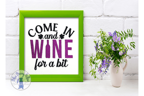 Come in and Wine: A Seasonal Embroidery Designer's Review
