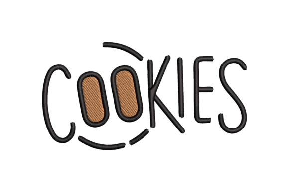 Cookies Embroidery Design for Etsy Sellers