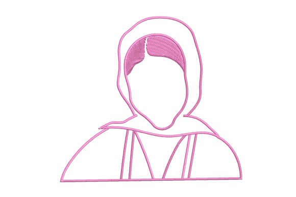 Elegant Girl Embroidery Design Review for Handmade Gifts