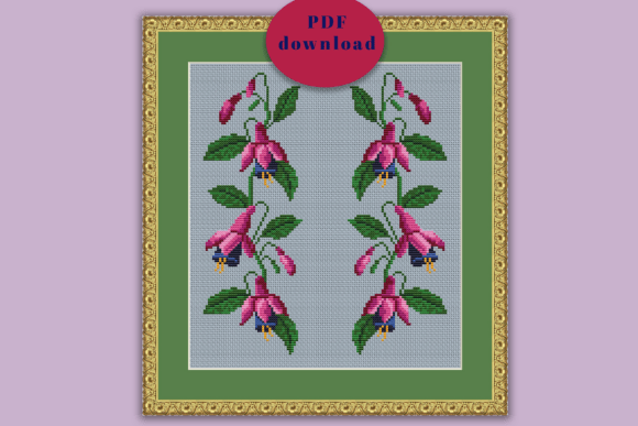 Fuchsia Flower Border Cross Stitch: A Seasonal Review