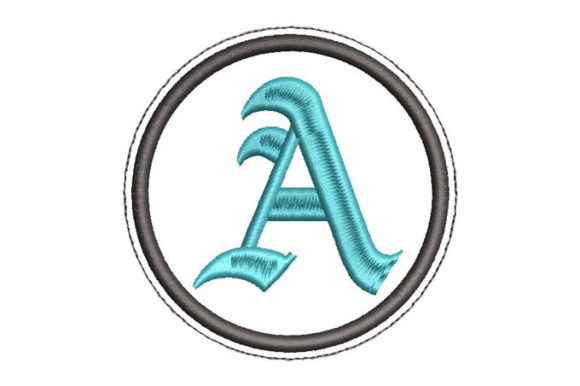Letter a in Gothic Font: A Designer's Review for Personalized Gifts