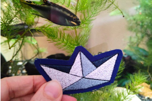 Machine Embroidery Design – Paper Boat Review