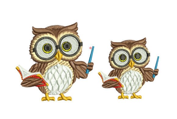 Owl Embroidery Design Review for Boutique Apparel
