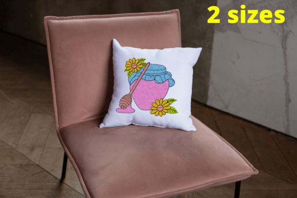 Pot of Honey: A Sweet Addition to Your Embroidery Shop