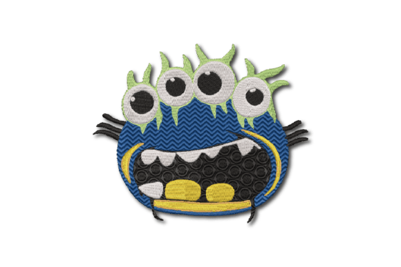 Reviewing the Cute Monster Embroidery Design
