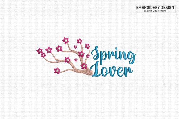 Spring Lover Embroidery Design Review for Handmade Gifts