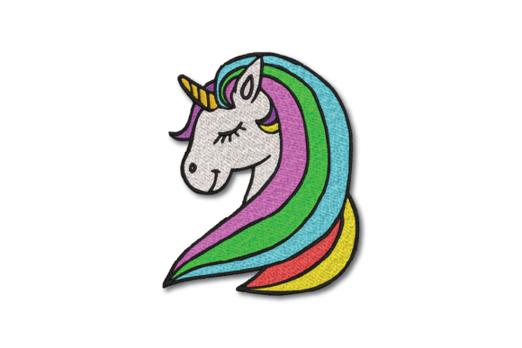 Unicorn Rainbow Head – A Seasonal Embroidery Review